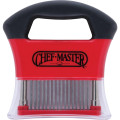 Chef Master 90009 Handheld Meat Tenderizer,  Stainless Steel Razor Sharp Blade, ETL Listed