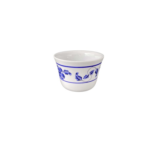   Thunder Group 9152TB Blue Lotus Tea Cups, 5oz, Melamine, 3-1/8(w) x 3-1/8(d) x 2-1/8(h) inch, NSF Listed – 1 dozen