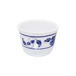   Thunder Group 9152TB Blue Lotus Tea Cups, 5oz, Melamine, 3-1/8(w) x 3-1/8(d) x 2-1/8(h) inch, NSF Listed – 1 dozen