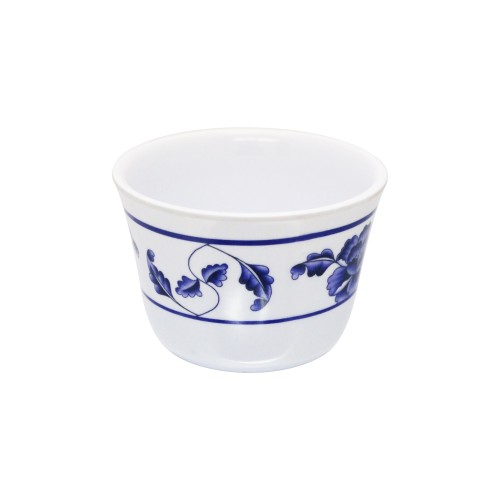   Thunder Group 9152TB Blue Lotus Tea Cups, 5oz, Melamine, 3-1/8(w) x 3-1/8(d) x 2-1/8(h) inch, NSF Listed – 1 dozen