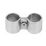 Thunder Group ALFP002 Post Clamps For Shelving, Chrome, 3-1/4(w) x 7/8(d) x 1-3/8(h) inch – 2 each