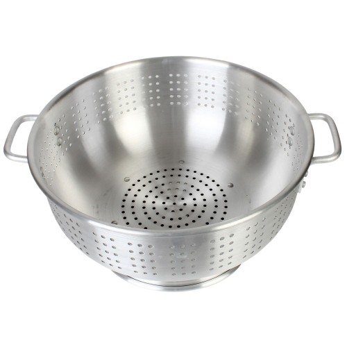 Thunder Group ALHDCO003 Colander, Handles, 16qt, Aluminum, 16-1/2(w) x 16-1/2(d) x 9-5/8(h) inch