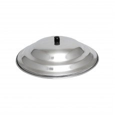 Thunder Group ALPC001 Wok Cover, Round, Aluminum, 12-1/4(w) x 12-1/4(d) x4(h) inch
