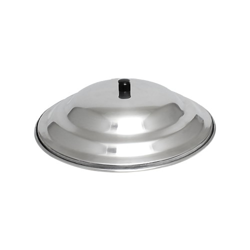 Thunder Group ALPC002 Wok Cover, Round, Aluminum, 13-1/4(w) x 13-1/4(d) x2.5(h) inch