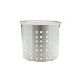 Thunder Group ALSKBK008 Steamer Baskets, 50qt, Aluminum, Perforated, Handle, 14-1/2(w) x 14-1/2(d) x 12-5/8(h) inch