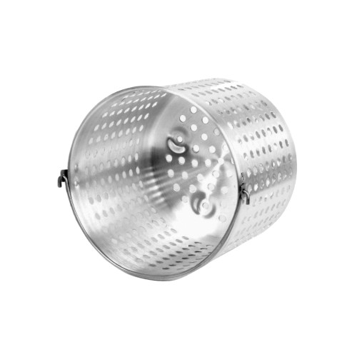 Thunder Group ALSKBK008 Steamer Baskets, 50qt, Aluminum, Perforated, Handle, 14-1/2(w) x 14-1/2(d) x 12-5/8(h) inch