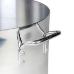 Thunder Group ALSKSU036 Sauce Pot, 36qt, Aluminum, 16-1/8(w) x 16-1/8(d) x 9-7/8(h) inch, NSF Listed