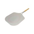Thunder Group ALWDPP3012 Pizza Peels, Aluminum, Wood Handle, 30 inch Length, 14(w) x 12(d) inch Blade