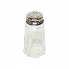Thunder Group GLTWPS001 Paneled Shaker, 1oz, Glass, 1-1/2(w) x 1-/12(d) x 2-3/4(h) inch – 1 dozen
