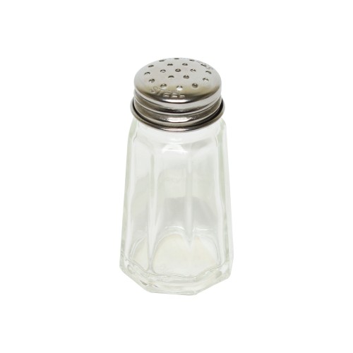 Thunder Group GLTWPS001 Paneled Shaker, 1oz, Glass, 1-1/2(w) x 1-/12(d) x 2-3/4(h) inch – 1 dozen