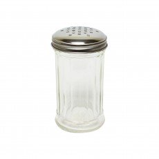 Thunder Group GLTWSJ012P Sugar & Cheese Dispensers, 12oz, Perforated Cap, 3(w) x 3(d) x 5-1/2(h) inch – 1 dozen