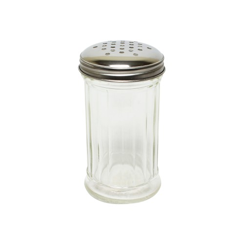 Thunder Group GLTWSJ012P Sugar & Cheese Dispensers, 12oz, Perforated Cap, 3(w) x 3(d) x 5-1/2(h) inch – 1 dozen