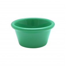 Thunder Group ML536GR1 Smooth Ramekin, 2-1/2oz, Green, Melamine, 2-7/8(w) x 2-7/8(d) x 1-3/8(h) inch, NSF Listed – 1 dozen