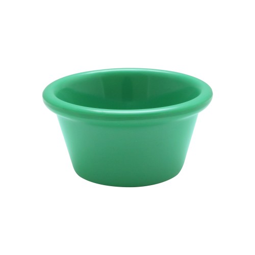 Thunder Group ML536GR1 Smooth Ramekin, 2-1/2oz, Green, Melamine, 2-7/8(w) x 2-7/8(d) x 1-3/8(h) inch, NSF Listed – 1 dozen