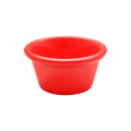 Thunder Group ML536RD1 Smooth Ramekin, 2-1/2oz, Orange, Melamine, 2-7/8(w) x 2-7/8(d) x 1-3/8(h) inch, NSF Listed – 1 dozen