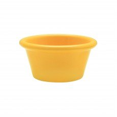 Thunder Group ML536YW1 Smooth Ramekin, 2-1/2oz, Yellow, Melamine, 2-7/8(w) x 2-7/8(d) x 1-3/8(h) inch, NSF Listed – 1 dozen