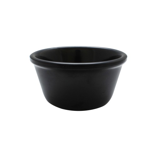 Thunder Group ML538BL1 Ramekins, 4oz, Black, Melamine, Smooth, 3-3/8(w) x 3-3/8(d) x 1-5/8(h) inch, NSF Listed – 1 dozen