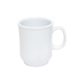 Thunder Group ML901W Bulbous Mug, 8oz, White Color, Melamine, 4.25(w) x 3(d) x 3.75(h) inch, NSF Listed -  9 each