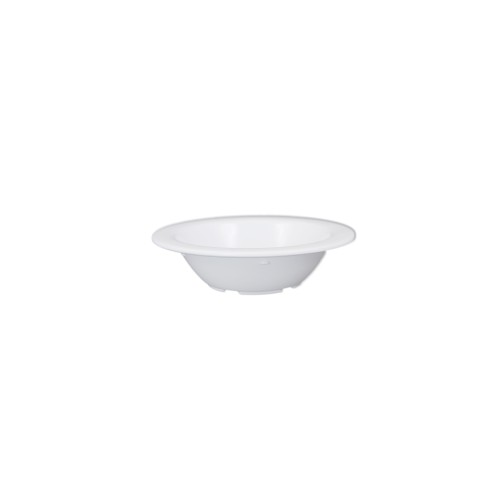 Thunder Group NS304W Nustone Fruit Bowls, 5oz, White Color, Melamine, 4-3/4(w) x 4-3/4(d) x 1-5/8(h) inch, NSF Listed – 1 dozen