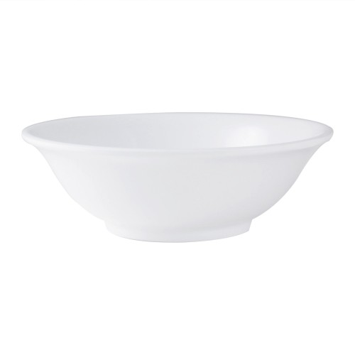 Thunder Group NS5070W Nustone Rimless Bowl, 41oz, White Color, Melamine, 8(w) x 8(d) x 2-5/8(h) inch, NSF Listed – 1 dozen