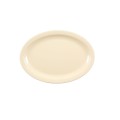 Thunder Group NS515T Nustone Platters, Oval, Narrow Rim, Tan Color, Melamine, 13-1/4(w) x 9-5/8(d) x 1-1/8(h) inch, NSF Listed – 1 dozen