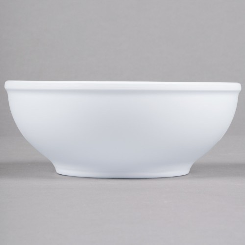 Thunder Group PH5007TW  Imperial Noddle Bowl, 38oz, White Color, Melamine, 7-3/8(w) x 7-3/8(d) x 2-3/4(h) inch, NSF Listed – 1 dozen