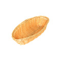 Thunder Group PLBB850 Oblong Baskets, Natural Color, Woven, PP Plastic, 8-1/4(w) x 4-1/4(d) x 2(h) inch – 12 each