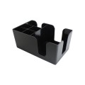 Thunder Group PLBC006 Caddy, (6)Compartment(s), Black Color, ABS Plastic, 10(w) x 6(d) x 13(h) inch