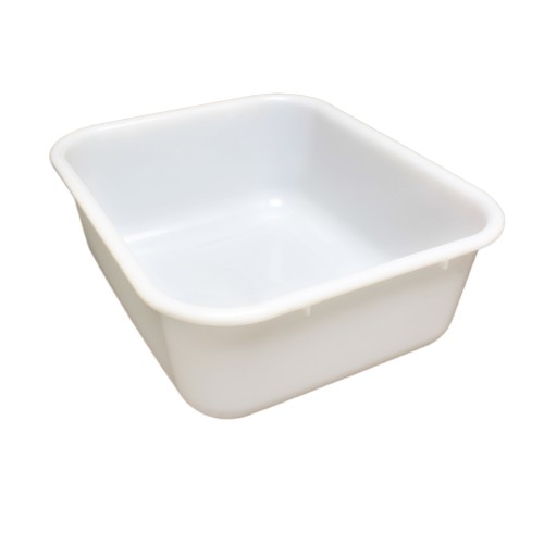 Thunder Group PLBT002W Bus Box, White, HDPE Plastic, 14-1/2(w) x 12-1/2(d) x 5-1/2(h) inch, NSF Listed