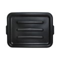 Thunder Group PLBTC001B Bus Box Lid, Black, HDPE Plastic, 21-1/2(w) x 16(d) x 1-1/2(h) inch, NSF Listed