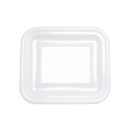 Thunder Group PLBTC002W Bus Box Lid, White Color, High-Density Polyethylene, 14-7/8(w) x 12-1/2(d) x 1-1/4(h) inch, NSF Listed