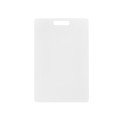 Thunder Group PLCB001 Heavy Duty Cutting Board, White Color, Polyethylene Plastic, Non-Skid, 15(w) x 9(d) x ½(h) inch, NSF Listed