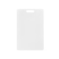 Thunder Group PLCB003 Heavy Duty Cutting Board, White Color, Polyethylene Plastic, Non-Skid, 17(w) x 11(d) x ½(h) inch, NSF Listed