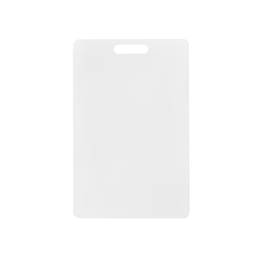 Thunder Group PLCB003 Heavy Duty Cutting Board, White Color, Polyethylene Plastic, Non-Skid, 17(w) x 11(d) x ½(h) inch, NSF Listed