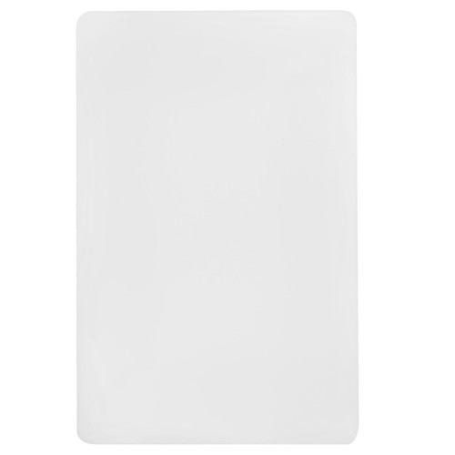 Thunder Group PLCB005 Heavy Duty Cutting Board, White Color, Polyethylene Plastic, Non-Skid, 20(w) x 15(d) x ½(h) inch, NSF Listed