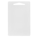 Thunder Group PLCB008  Heavy Duty Cutting Board, White Color, Polyethylene Plastic, Non-Skid, 10(w) x 6(d) x 3/8(h) inch, NSF Listed