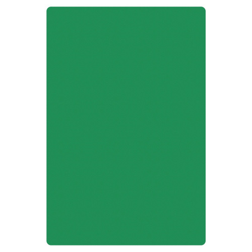 Thunder Group PLCB201505GR Heavy Duty Cutting Board, Green Color, Polyethylene Plastic, Non-Skid, 20(w) x 15(d) x 1/2(h) inch, NSF Listed