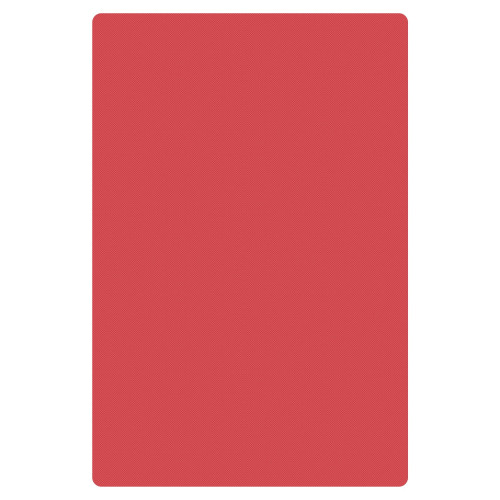 Thunder Group PLCB201505RD Heavy Duty Cutting Board, Red Color, Polyethylene Plastic, Non-Skid, 20(w) x 15(d) x 1/2(h) inch, NSF Listed