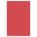 Thunder Group PLCB241805RD Heavy Duty Cutting Board, Red Color, Polyethylene Plastic, Non-Skid, 24(w) x 18(d) x 1/2(h) inch, NSF Listed