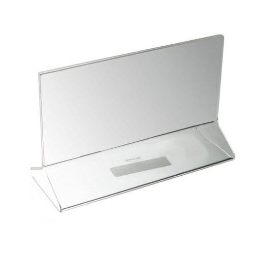 Thunder Group PLMH001 Table Card Holders, Clear, Acrylic, 2mm Thickness, 5-1/2(w) x 3-1/2(h) inch