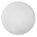 Thunder Group PLRCB001 Cutting Board, Round, White Color, Polyethylene, 14(w) x 14(d) x 1(h) inch