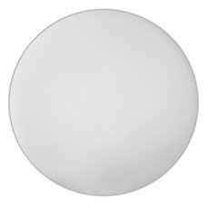 Thunder Group PLRCB001 Cutting Board, Round, White Color, Polyethylene, 14(w) x 14(d) x 1(h) inch