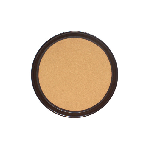 Thunder Group PLRT014CK Serving Tray, Round, Cork Surface, Brown, Anti-Slip, 14(w) x 14(d) x 1(h) inch