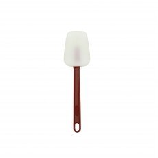 Thunder Group PLSP010SHR Spatula Scraper, Silicone Head, Spoon Shape, 10(w) x 2-3/4(d) x 1/2(h) inch