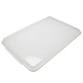 Thunder Group PLSP1013C Sheet Pan Cover, Fits ¼ Size, Clear Polypropylene, 9.5(w) x 13(d) inch