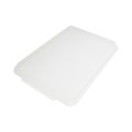 Thunder Group PLSP1813C Sheet Pan Cover, Fits ½ Size, Clear Polypropylene, 18(w) x 13(d) inch