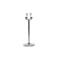 Thunder Group SLMH008 Menu Card Holder/Number Stand, 8(h) inch Tall, Stainless Steel – 1 dozen