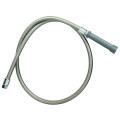 T&S Brass B-0044-H 44 inch Pre-Rinse Stainless Steel Flex Hose, Low Lead, NSF Listed