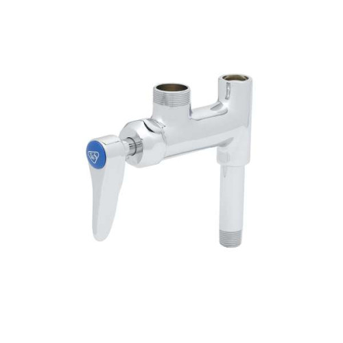 T&S Brass B-0155-CR-LN Pre-Rinse Add-on Faucet Less Nozzle, Low Lead, NSF Listed