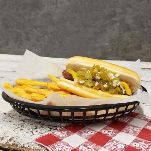 TableCraft 1074BK Black Oval Classic Basket - 36 each